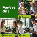HOME GROWN Indoor Herb Garden Starter Kit - Christmas Gift for Gardeners - Complete 5 Herb Plant Grow Kit - Unique Gift for Mom, Women, Her, Men - Birthday Gift by GreenHaven Gardens