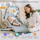 Car Seat Toys, Baby Activity Spiral Hanging Toys for Stroller Car Seat Crib Bar Bassinet Mobile, Musical Elephant Toys for Newborn Infant Boys Girls 0 3 6 12 Months by TinyTreasures Baby Boutique