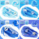 6 Packs Slemes, Blue Slime Kit - Cloud Slime kit for Boys Girls Ages 8-12, for Kids Slime Set Party kit Goodie Bag Stuffers, 4 5 6 7 8 9 10 Year Old Girl Birthday Gift Cute Stuff by TinyTreasures Baby Boutique