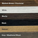 joelsantiques 30 Inch Floating Shelves for Wall - 30x6x2 in - Natural Wood, Easy Install - Heavy Duty Rustic Book Shelves - Bathroom, Kitchen, Living Room - Black by CozyNest Decor