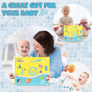 Baby Bath Toys for Toddlers 1-3, Kid Bathtub Toy with 36 Foam Bath Letter & Number, Fishing Games with Fish Net, Water Pool Toy with Storage Bag, Shower Toy Gift for Boy Girl Infant 1 2 3 4 5 6 by TinyTreasures Baby Boutique