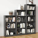 Bookshelf, Open Modern Bookshelf, 5 Shelf Bookcase with Freestanding Display Storage, Wooden Book Shelf for Bedroom, Living Room, Dinning Room, Office, Dray by CozyNest Decor