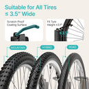Bike Rack Garage, Bike Wall Mount Heavy Duty, Holds 77 Lbs, Swivel Bike Hangers for Garage, Adjustable Indoor Bike Storage for Bedroom Home Office, 4 Pack by GreenHaven Gardens