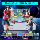 Dance Mat for Kids and Adults, Musical Electronic Dance Step Pad with 100+ Games, 200+Songs, HD Camera, 2 Motion Sensor Controllers, MTV & Cartoon Modes, Dance Mat Toy for Girls& Boys by TinyTreasures Baby Boutique