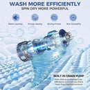 Nictemaw Portable Washing Machine 20Lbs Portable Washer Machine with Drain Pump, 2.8 Cu.ft Compact Washing Machine with 10 Programs 8 Water Levels Laundry Machine for Apartment, Home, Dorms, Rv by CozyNest Decor