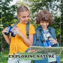 Libima 24 Pcs Binoculars for Kids Educational Compact Kids Binoculars with Neck String Toddler Telescope for Boys Girls Learning Bird Watching Camping Hiking Travel Safaris Birthday Gifts(Blue) by TinyTreasures Baby Boutique