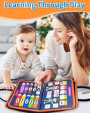 Exorany Busy Board Montessori Toys for Toddler Boy & Girl Birthday Gifts, Busy Book Learning Sensory Toys for Toddlers, Toddler Travel Toy Educational Activities Learn Fine Motor Skills by TinyTreasures Baby Boutique