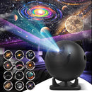 Planetarium Projector for Bedroom, 12 Image Discs, Galaxy Projector Star Night Light, Ceiling Mood Lighting, LED Space Galaxy Lamp, Kids Adults Room Decor by TinyTreasures Baby Boutique