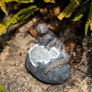 Solar Garden Outdoor Statues Lizard with LED Lights - Lawn Decor Lizard Statue for Patio, Balcony, Yard Ornament - Unique Housewarming Gifts by GreenHaven Gardens