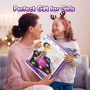 Flooyes Dance Mat Toys for 3-12 Year Old Kids, Electronic Dance Pad with Light-up 8-Button Wireless Bluetooth, Music Dance with 5 Game Modes, Birthday Toys Gifts for 3 4 5 6 7 8 9 10+ Year Old Girls by TinyTreasures Baby Boutique
