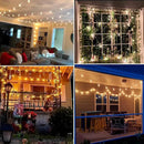 25Ft G40 Outdoor Patio String Lights,LED Bistro String Light with 27 Clear Shatterproof Bulbs(2 Spare),Decorative String Lights for Patio Garden Backyard Cafe Party Wedding Christmas,White Wire by GreenHaven Gardens
