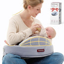 Momcozy Exclusive Memory Foam Nursing Pillow - Pioneering Safety Fence-Plus Size Breastfeeding Pillow for Ergonomic Comfort & Support-Easier and Healthier Nursing - Fit for All, Removable Cover by TinyTreasures Baby Boutique