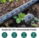 Soaker Hose 50ft for Garden Beds, Drip Irrigation Hose Saves 80% Water, Leak Proof Sprinkler Hose For Garden, Lawn, Flower Bed, Vegetable Field (50FT) by GreenHaven Gardens