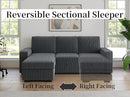 91-inch Reversible Sectional Sleeper by CozyNest Decor