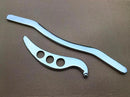 Gua sha Tool gua sha Stainless Steel iastm Tool Gussha Massage Tool Muscle Scraping Tool for Soft Tissue Therapy and Reduce Arms,Back, Legs, Neck Muscle Pain(zhisandong)……… by CozyNest Decor