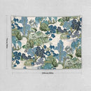Asian Floral Wall Tapestry, 40"x30", Bedroom & Living Room Decor by CozyNest Decor