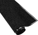 fani Heavy Duty Large Outdoor Indoor Entrance Black Doormat Waterproof Low Profile Entrance Rug Front Door Mat Patio Anti-Skid Rubber Back, 48x72 inch (Black) by GreenHaven Gardens
