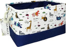 FANKANG Rectangular Laundry Basket Nursery Storage Fabric Storage Bin Storage Hamper,Gift Baskets (Animals) by TinyTreasures Baby Boutique