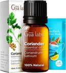 Gya Labs Coriander Essential Oil for Diffuser - 0.34 Fl Oz - 100% Pure Natural Coriander Oil for Skin, Aromatherapy, Skincare Massages & Candle Making Scent by CozyNest Decor