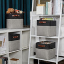 DULLEMELO 11x11 Cube Storage Bins for Cube organizer, Foldable Cube Storage Bins Baskets for Organizing Home Office Closet Shelves Toy Nursery,Fabric Cube Baskets Bin for Home organization by TinyTreasures Baby Boutique