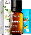 Gya Labs Gardenia Essential Oil for Diffuser - 0.34 Fl Oz - 100% Pure Natural Gardenia Oil for Skin, Aromatherapy & Candle Making Scent by CozyNest Decor