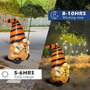 Garden Gnomes Outdoor Statues Decorations - Solar Gnome Figures with Umbrella Lights,Gnome Ornaments,Outside Patio Lawn Yard Art Decor,Funny Garden Gnomes Gifts for Women/Mom Birthdays by GreenHaven Gardens