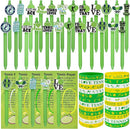 LiYiQ 72 Pcs Tennis Party Favors Tennis Team Gifts Tennis Goodie Bags Stuffers Tennis Ballpoint Pens Bookmark Card and Silicone Bracelet by TinyTreasures Baby Boutique