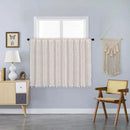 Sutuo Home Boho Sheer Curtain Valance Tier Crochet Lace with Bohemian Hollow Knitted Handmade Tassels, Short Farmhouse Window Treatment for Kitchen Cafe, Rod Pocket, 1 Panel 59" W x 36" L, Beige by CozyNest Decor