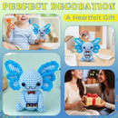 Pnytty Crochet Kit for Beginners, Crochet Animal Kits for Starters with Step-by-Step Video Tutorials, Blue Axolotl Knitting Kit with Easy-to-See Stitches Yarn, Crochet Hooks for Adults Easy Craft by TinyTreasures Baby Boutique
