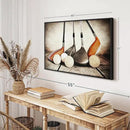 Elephant Stock Golf Sets Wall Art - Horizontal Framed Canvas - 1-Piece Mancave Wall Decor - Photography Sports Canvas Print - Yellow and Brown Decor for Wall - 40" X 27" by CozyNest Decor