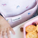 Tiny Twinkle Mess Proof Baby Bibs for Eating - Waterproof, Wipeable Bibs - Toddler Bibs - Travel Friendly - PFAS, PVC, BPA, Phthalate Free - Baby Food Bibs(3 Pack,Unicorn) by TinyTreasures Baby Boutique