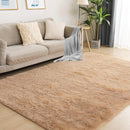 9x12 Area Rug, Fluffy Plush Carpet for Living Room, Bedroom, Nursery, Study, Kids Room - Soft Non-Slip Indoor Decor, Camel by TinyTreasures Baby Boutique