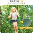 Decorlife 2 Pack Outdoor Swings Seats with 66" Rust-Resistant Heavy Duty Chain, Playground Swing Set Accessories Replacement Anti-Slip Seats, Backyard Swing Support 330lb for Kids or Adults (Green) by GreenHaven Gardens