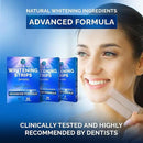 Whitening Strips for Sensitive Teeth 21 Treatments, Mint – Enamel Safe, Peroxide-Free Coconut Teeth Whitening Strips with Natural Enzymes – Gentle White Stips for Sensitive Gums & Daily Oral Care by CozyNest Decor