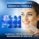 Whitening Strips for Sensitive Teeth 14 Treatments, Mint – Enamel Safe, Peroxide-Free Coconut Teeth Whitening Strips with Natural Enzymes – Gentle White Stips for Sensitive Gums & Daily Oral Care by CozyNest Decor