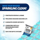 Washing Machine Cleaner Tablets 24 Pack - Deep Cleaning Tablets for Front & Top Load, Works With HE Washers, Removes Residue, Odor & Pet Hair - 12 Month Supply of Washer Cleaner Descalers, Septic Safe by CozyNest Decor