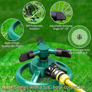 2 Pack Sprinklers for Yard, 360Rotating Lawn Sprinkler, Sprinklers for Yard Large Area, Lawn Sprinklers, Powerful and Even Watering for Lawns and Gardens by GreenHaven Gardens