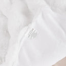 White Soft Twin Fluffy Blanket for Bed Living Room Furry Faux Fur Bed 60x80 Thick Fuzzy Throw Blanket Cozy Home Decor Gifts 860 GSM by CozyNest Decor
