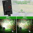 T-SUNUS Solar Spot Lights Outdoor IP65 Waterproof White 6000K 2-in-1 Landscape Spotlights, 9.8ft Cable Separate Panel Auto Dusk to Dawn Dimmable for Flag Yard Garden Patio Driveway Pathway Garage by GreenHaven Gardens
