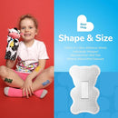 BioSwiss Bandages, Gummy Bear Shaped Self Adhesive Bandage, Latex Free Sterile Wound Care, Fun First Aid Kit Supplies for Kids, 24 Count by TinyTreasures Baby Boutique