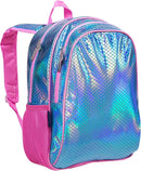 Wildkin 15-inch Kids Backpack – Durable, Padded, Adjustable for School & Travel - Mermaid Scales by TinyTreasures Baby Boutique
