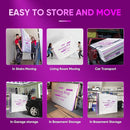 ZCHENBS® – Mattress Bags for Moving and Storage,Mattress Bag with Zippers,5 Mil Ultra-Thick Bed Bag,Waterproof,Anti-Tear,Heavy-Duty Mattress bag (Tansparent/Purple, Full/Full XL-(1 Pack)) by TinyTreasures Baby Boutique