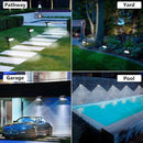 Toodour Solar Spot Light Outdoor, 6 Pack Solar Lights Outdoor with 2 Modes, Waterproof Solar Powered Flood Lights Landscape Lighting for Yard Garden Home Pathway Walkway Outdoor Decor - Cool White by GreenHaven Gardens