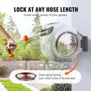 65' x 5/8" Retractable Hose Reel Wall-Mounted with 180° Swivel–Heavy-Duty Automatic Water Hose Storage for Garden,Yard,and Outdoor Use by GreenHaven Gardens