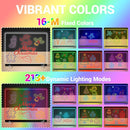 Lumiboard Led Drawing Board with Colors,Light Up Acrylic Cosmody Drawing Board,Glowing Led Note Board with Light,Lumiboard Led Boards to Write On,Christmas Gifts for Kids (Standard) by TinyTreasures Baby Boutique
