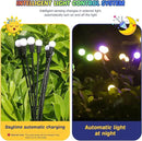 Solar Firefly Lights 2 Pack 16 LED Lights 2 Lighting Modes for Garden,Patio and Yard Solar-Powered LED Lights (Multi-Colored, 2) by GreenHaven Gardens