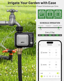 WiFi Sprinkler Timer, Unistyle Programmable Smart Water Timer, WiFi Irrigation Controller with Rain Delay/Auto Mode/Manual, Outdoor Hose Timer for Lawns, Yards and Garden by GreenHaven Gardens
