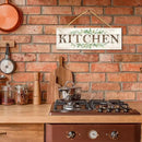 Bathroom Kitchen Laundry Pantry Sign Wall Decor 4 Piece, Wall Art with Plant Print, Rustic Farmhouse Wall Hanging Plaque Home Kitchen Decorative Bathroom, 4.7 x 13.7 inches by CozyNest Decor