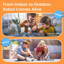 Sillbird Solar Building Robot Kit STEM Gift for Boys Aged 8-13, DIY Science Educational Toys for Kids Teens Birthday, 12-in-1 Solar or Battery Powered Robotic Set with 197 Pieces by TinyTreasures Baby Boutique