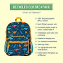 Wildkin ECO rPET Kids Backpack – Recycled, Padded, Adjustable for School & Travel – Jurassic Dinosaurs by TinyTreasures Baby Boutique